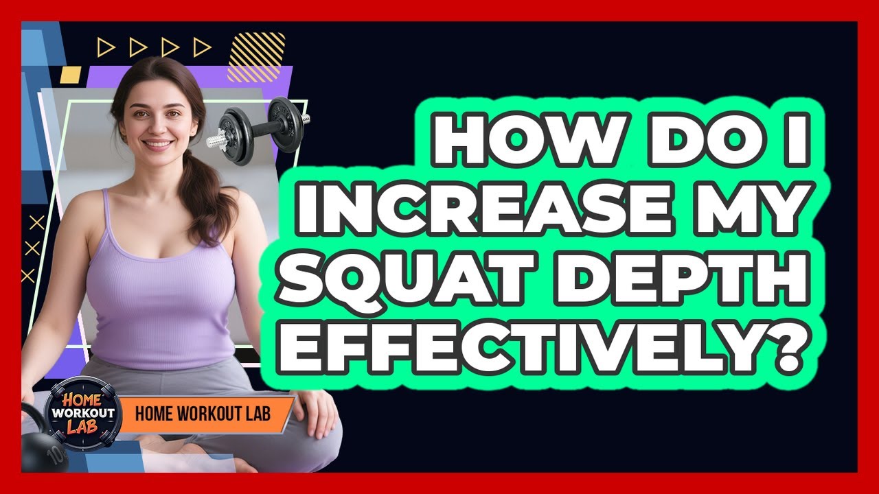 How Do I Increase My Squat Depth Effectively? - YouTube