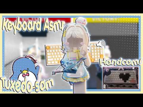 BEATING TEAMERS AS TUXEDO SAM || Handcam || Keyboard Asmr || Murder Mystery 2