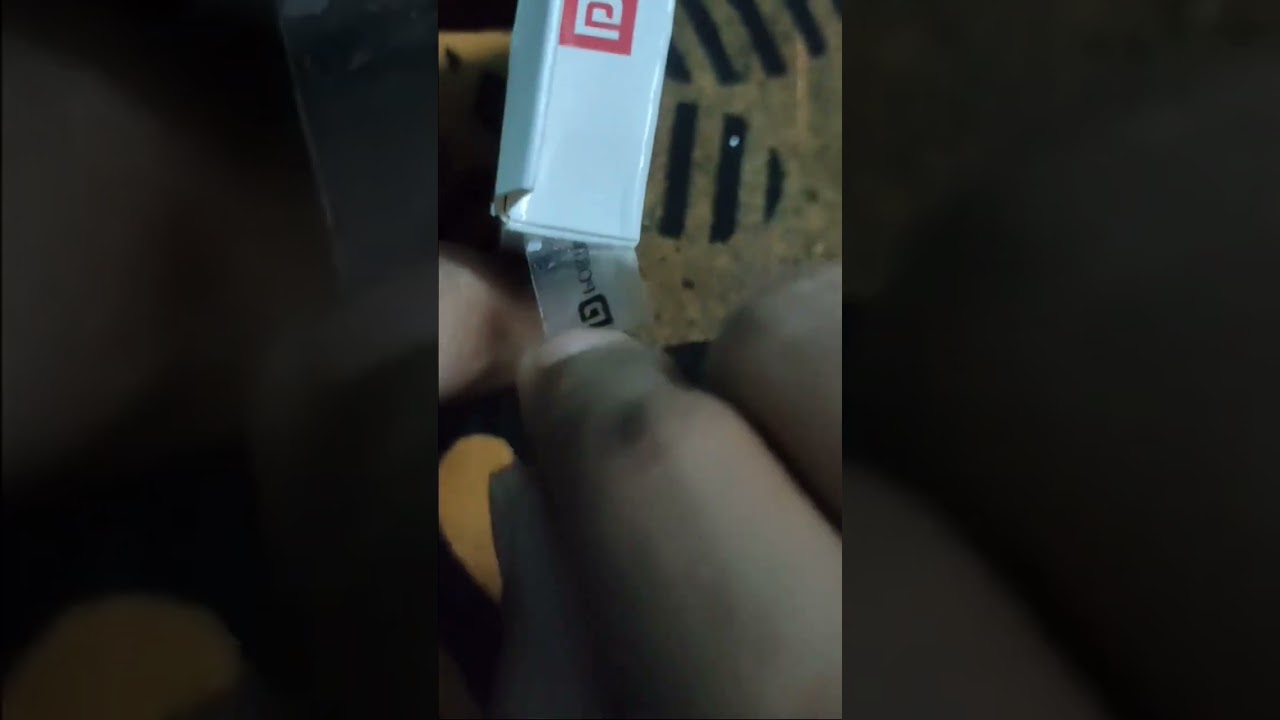 ASMR unboxing of the best 6.5A USB-C braided metallic cable under 300 Rs (PORTRONICS CONNECT DASH 2)