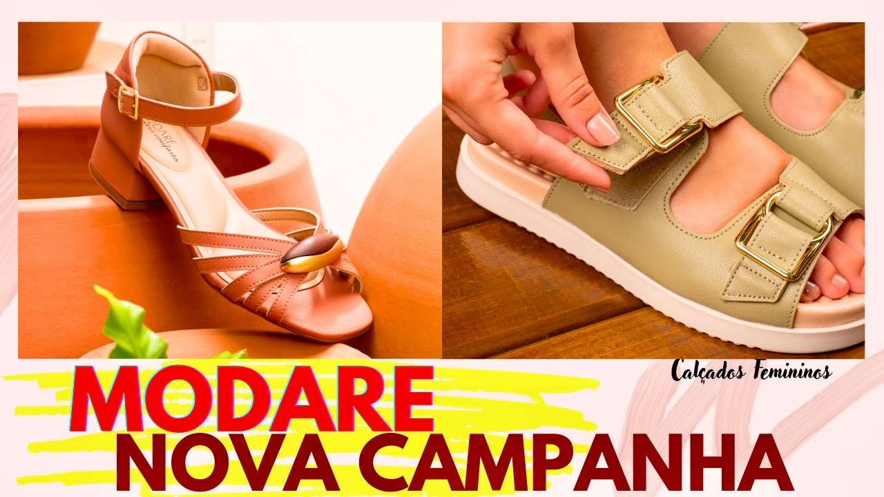 MODARE LINDAS SANDÁLIAS CONFORTÁVEIS E ORTOPÉDICAS DA NOVA CAMPANHA DA COLEÇÃO 2025 LANÇAMENTOS
