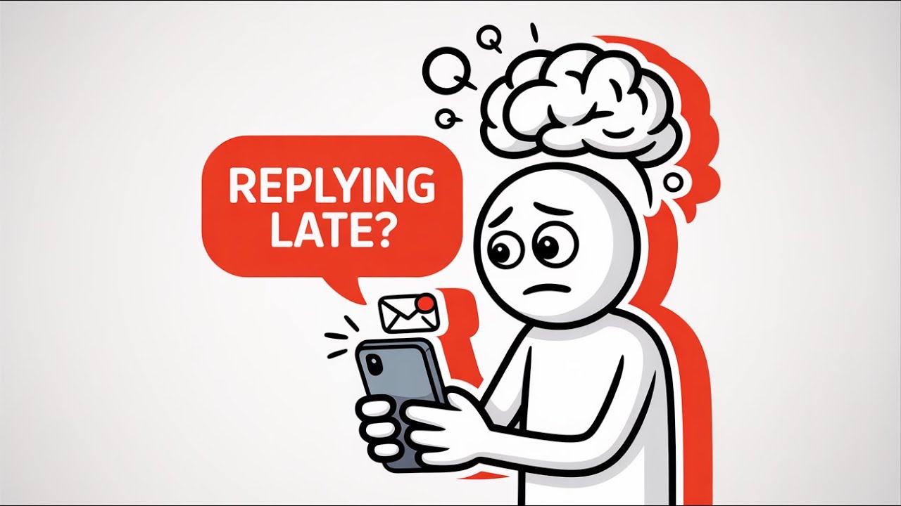 Psychology of People Who Read Messages but Reply Late