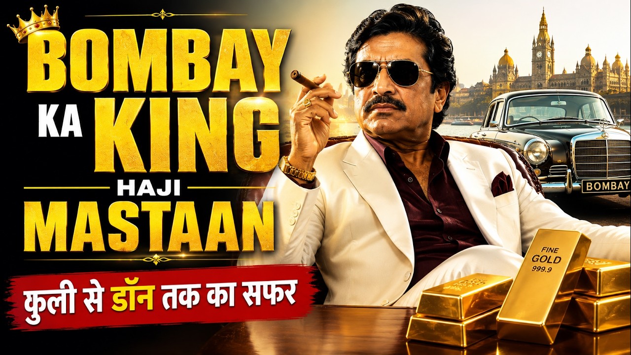एक कुली ने कैसे खड़ा किया Mumbai का सबसे ताकतवर Underworld Empire? | Haji Mastan