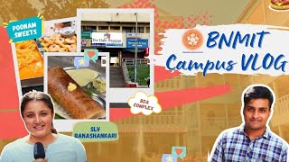BNMIT College Vlog video | Best hangout places | Poonam chats | SLV Banashankari | BNMIT canteen