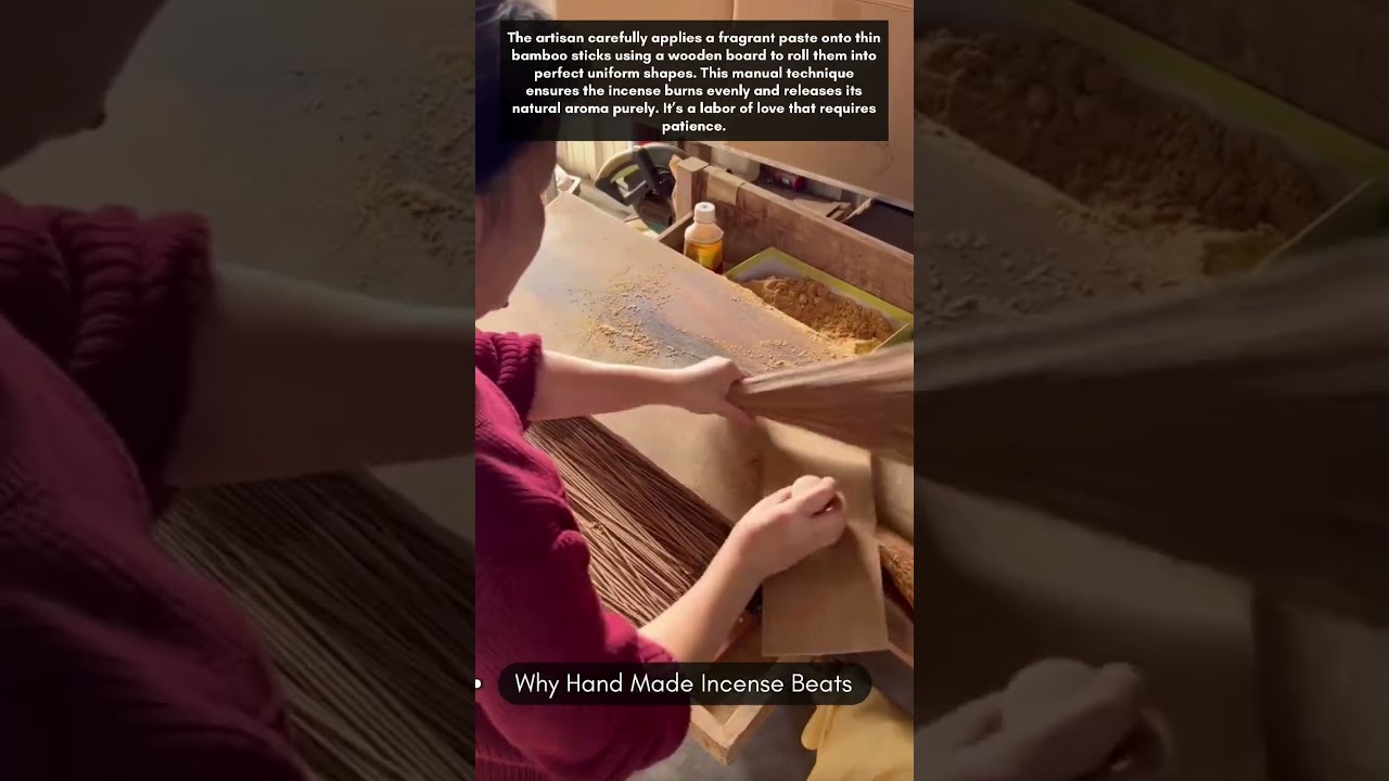Why Hand Made Incense Beats