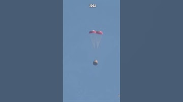 Drogue and main parachutes have deployed🚀🚀🛰️*Source: NASA