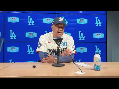 Dave Roberts Believes Dodgers Can Split Brewers Series, Gives Jacob Misiorowski His Flowers