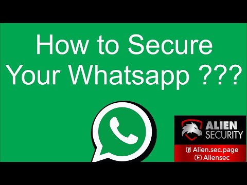 أضافه طبقه حمايه للواتس أب