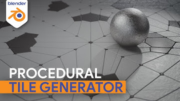 PROCEDURAL TILE GENERATOR WITH BLENDER (3.0) MODIFIERS - Blender Experiments