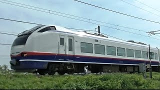 特急しらゆき5号 E653系新ニイH202編成 上越妙高→新潟