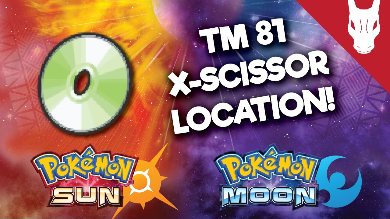 Where to Find TM 81 X Scissor in Pokemon Sun and Moon