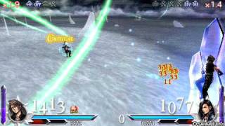 DISSIDIA 012 FINAL FANTASY - Squall Leonhart vs Laguna Loire