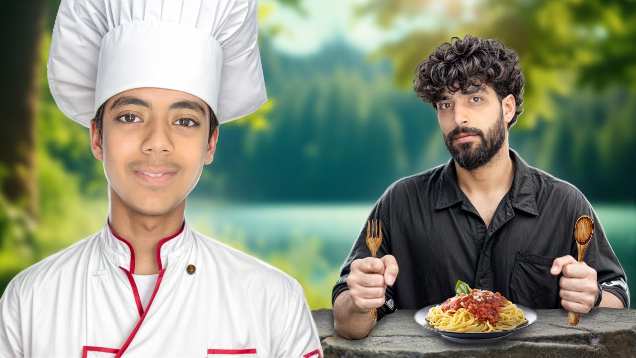 آشپزی در طبیعت🤣🌳