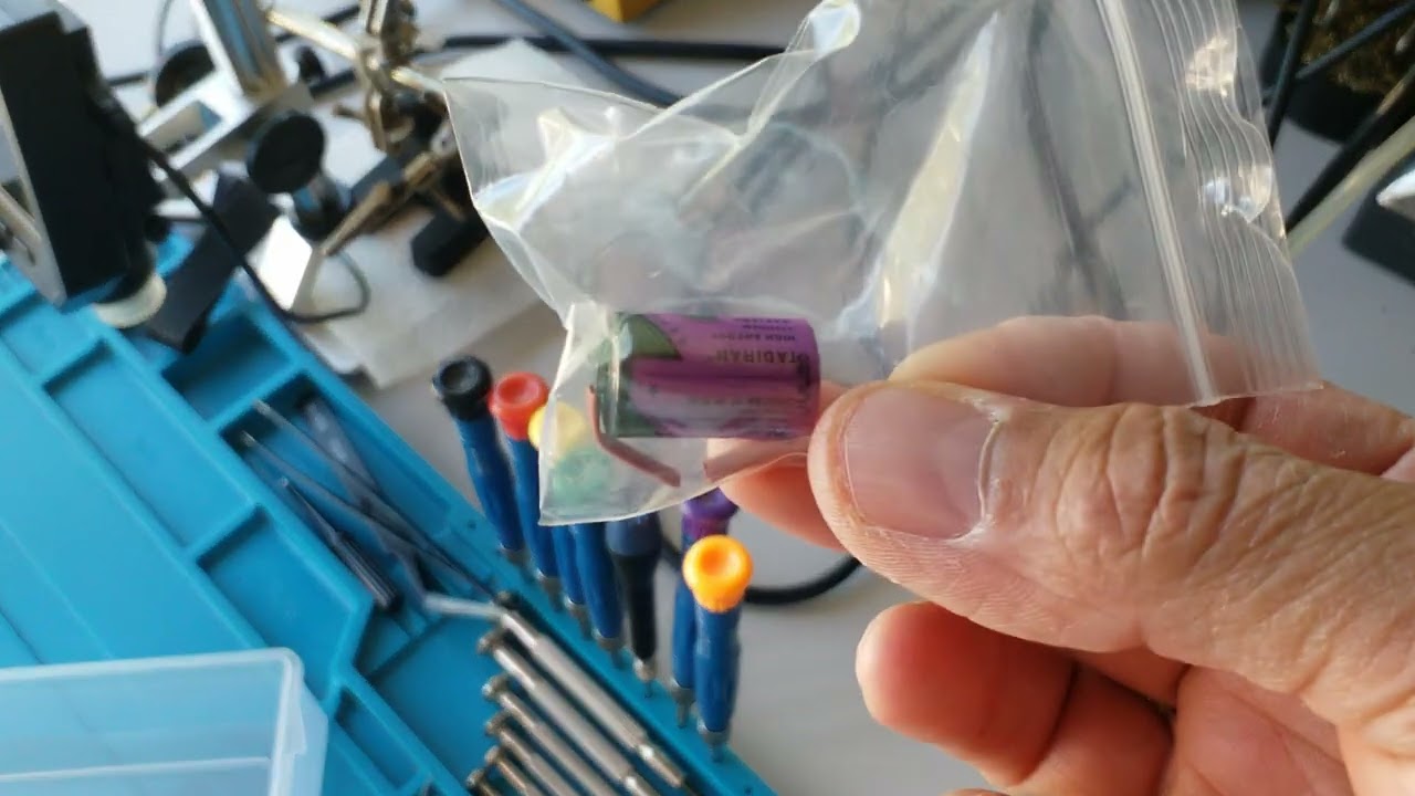 Remplacement batterie 3,6volts digital section rhode &&schwarz cms50 