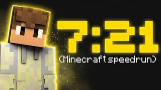 Minecraft Speedrun In 721 Top10 World