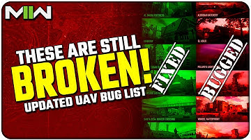These Maps Are Still Bugged After Season 6! (UAV Bug)