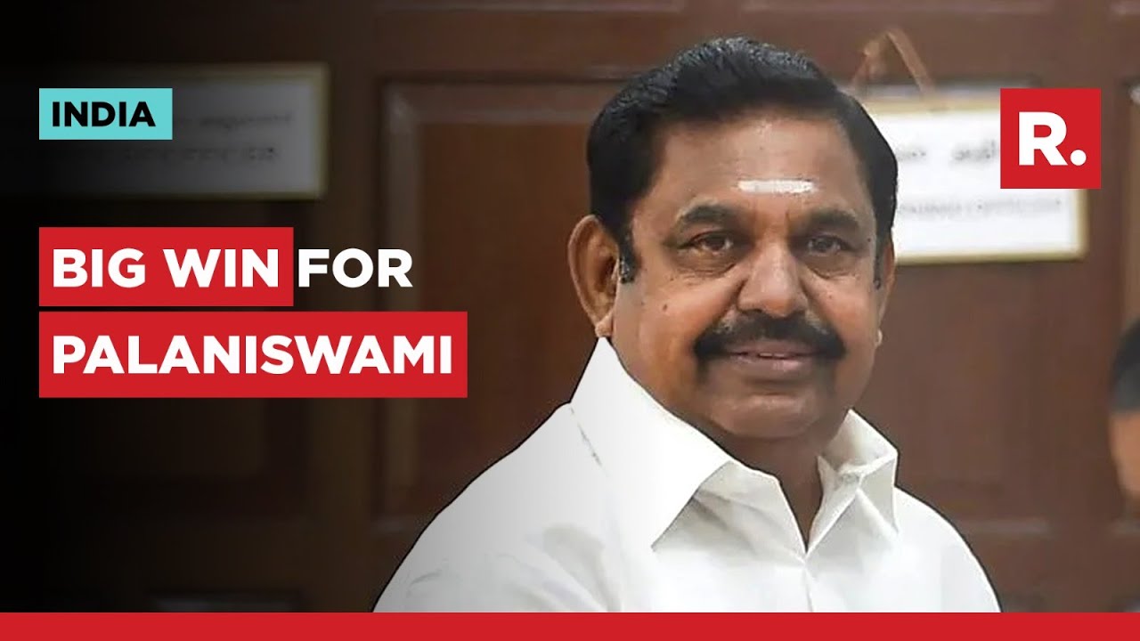 Big Win For Palaniswami: ECI Recognises Ex-Tamil Nadu CM As AIADMK's General Secretary