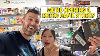 Should We Open A Retro Video Game Store?? - Super Kit & Krysta 64