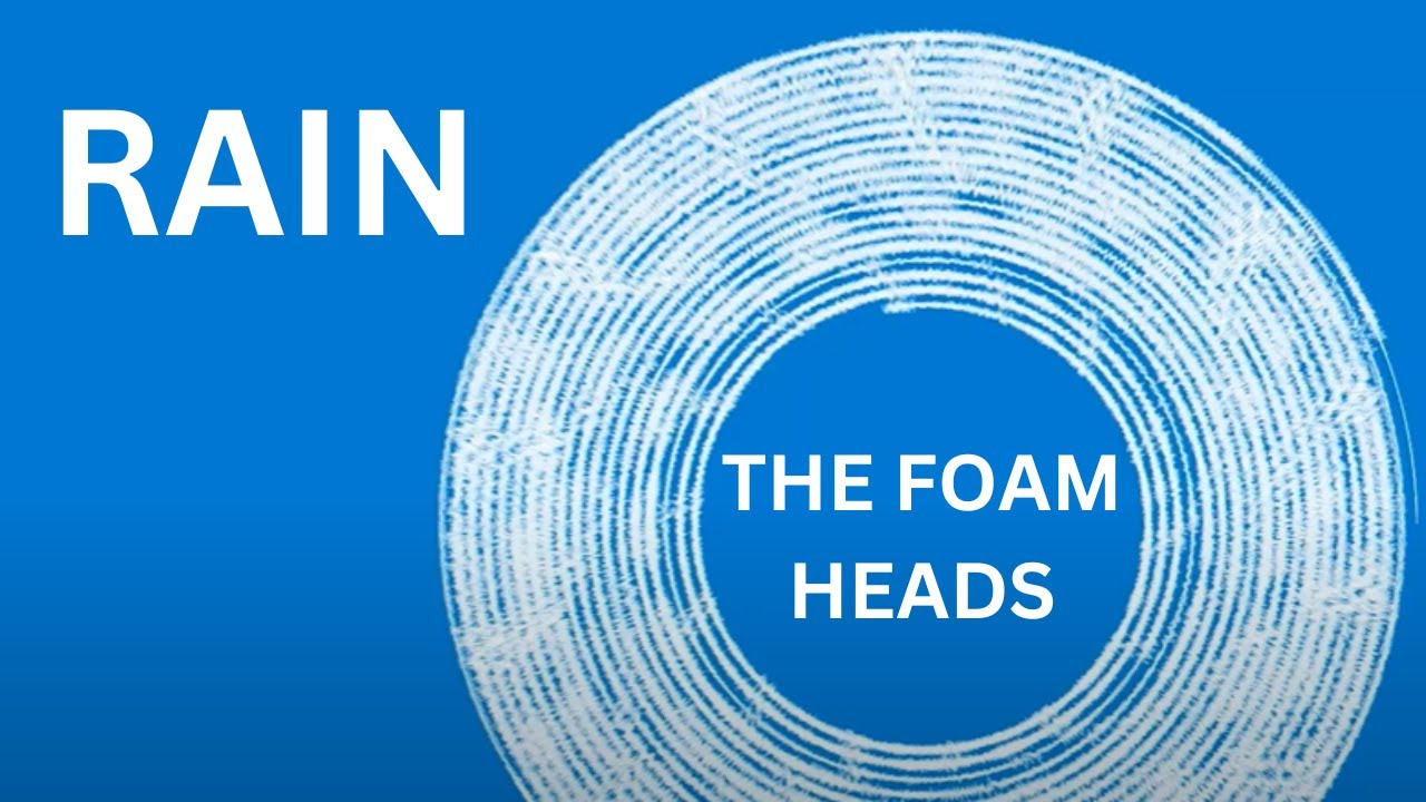 The Foam Heads - RAIN (Spiral Scratch Lyric Video)