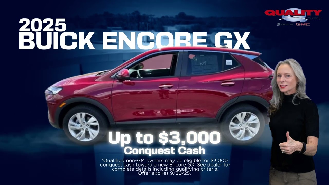 $3,000 OFF 2025 Buick Encore GX in Albuquerque | Quality Buick GMC