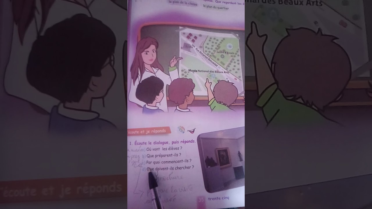 expression oral 5ap nous allons au musée