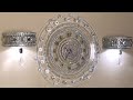 DIY Glam Wall Decor Ideas | Dazzling Wall Clock and Sconces
