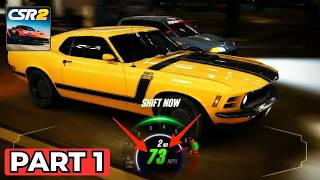 73 MPH In 2 ND Gear! 😱🔥 | Perfect Shift Guide | CSR 2 Realistic Drag Racing screenshot 1