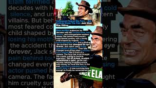 Jack Elam’s Terrifying Western Eyes Hid A Childhood Pain Nobody Ever Knew 💔🤠 #shorts