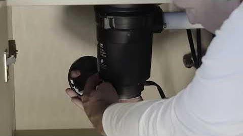 DIY Reset Garbage Disposal