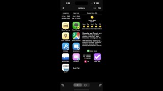 Making a clock Action with Glance in "Alloy - launcher and automator" screenshot 2