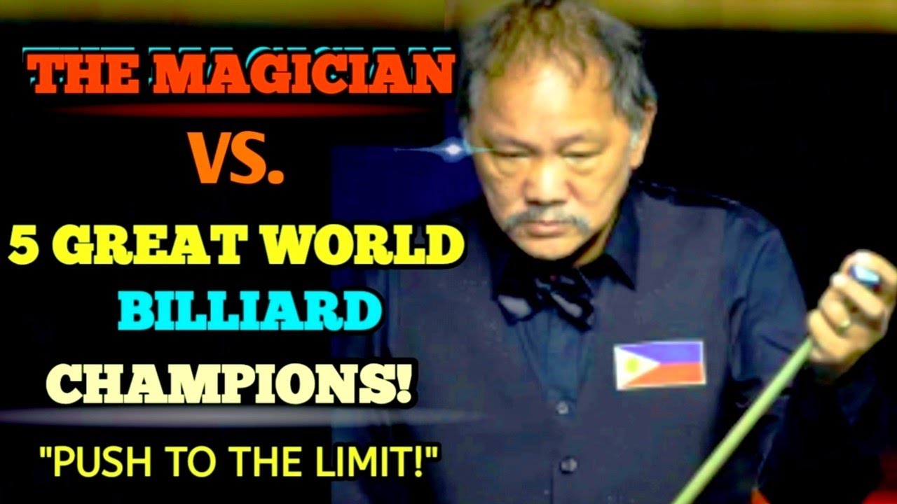 🔥🏆 THE MAGICIAN EFREN BATA REYES VS. TOP BEST POOL PLAYERS IN THE WORLD ...