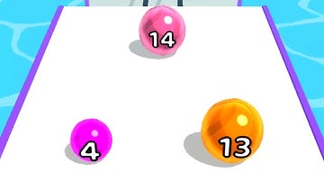 Marble Run 3D-Color Ball Race ! All Levels Gameplay (437-438) android, ios