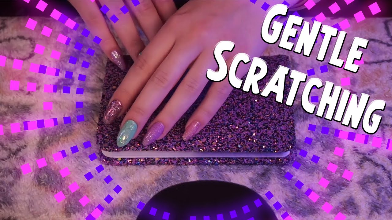 ASMR Gentle Scratching and Tapping 💎 No talking - YouTube