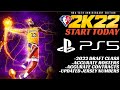 NBA2K22 &quot;Start Today&quot; 2022-23 Season Scenario