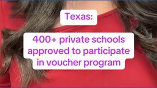 More than 400 private schools approved for voucher program