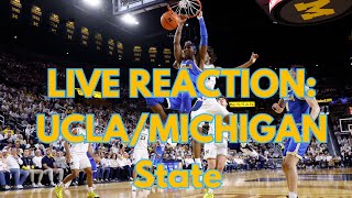 UCLA/Michigan State Postgame Live Reaction: Cronin Losing Locker Room & Fanbase