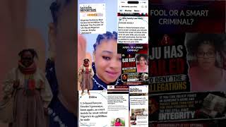 Sister Emmy, leave women alone. Come and Explain all this cr!m!nal allegations against you.. Did y