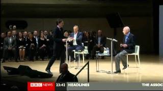 Tony Blair and Christopher Hitchens Debate Religion  Munk Debate