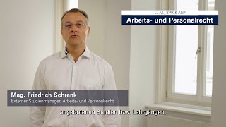 Arbeitsrecht studieren - Einblick ins Studienprogramm der Universität für Weiterbildung Krems screenshot 1