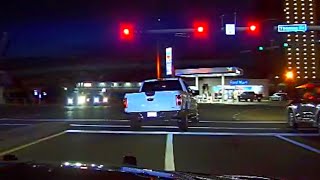 FHP Pursuit of Ford Pickup Truck at Naval Base in Bay County, Florida