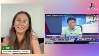 Let's Talk:   Cong. Marcoleta's Comments on RTIA