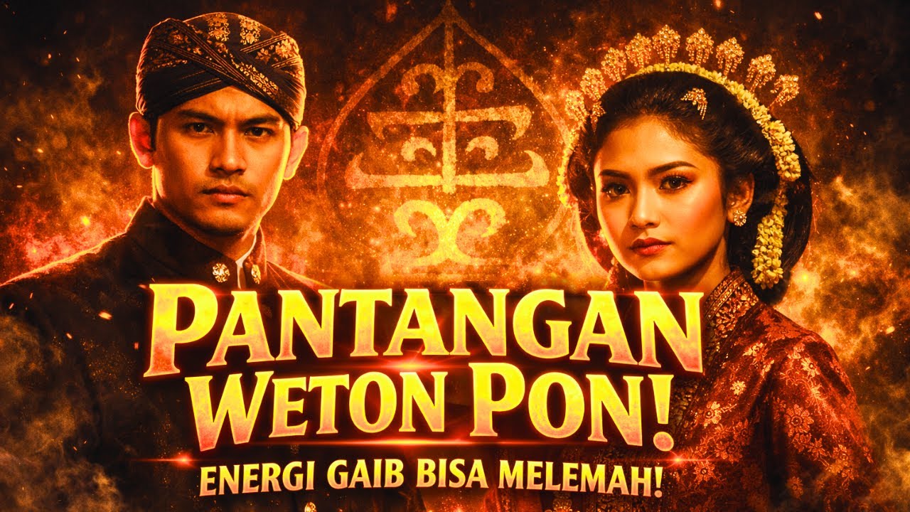 WEJANGAN BUAT WETON PON !!Pantangan Pon Bikin Energi Ghaib Melemah