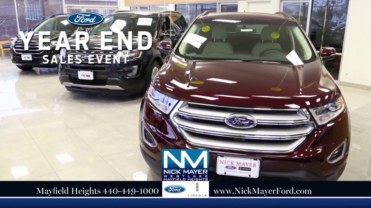 Buy a New Ford Fusion Euclid OH at Nick Mayer Ford - Our Year-End Sales Event