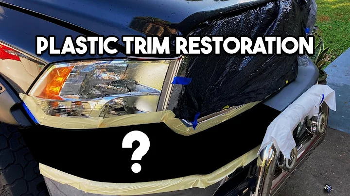How To RESTORE Your Trim with PLASTIDIP!