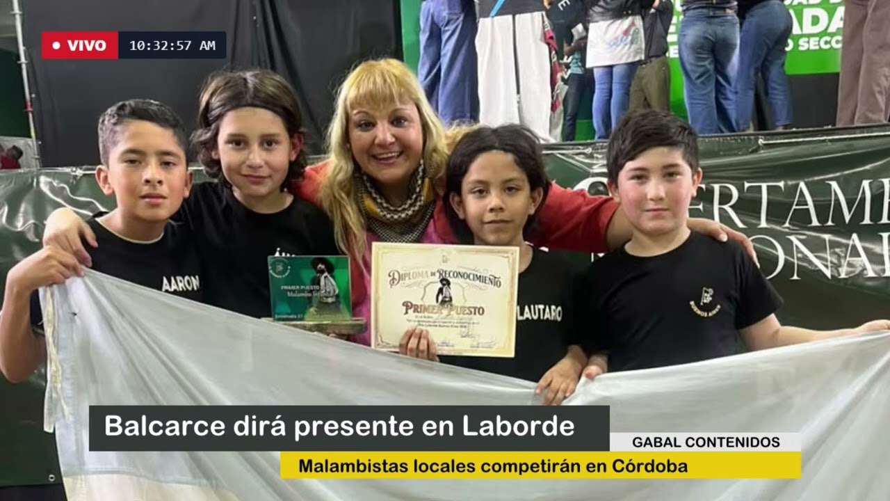 Entrevista: Balcarce dirá presente en Laborde. Malambistas locales competirán en Córdoba
