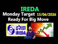 IREDA Share Monday Target | 15/6/2026 | Big Breaking News |
