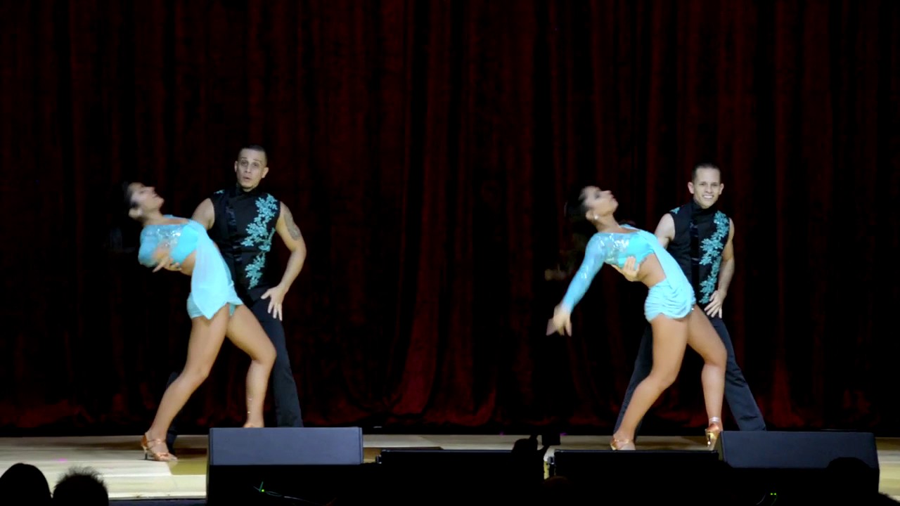 Salsa Heat Pro Team at Salsa Heat Christmas Social 2016 YouTube