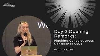 Opening Remarks Day 2 - Lou de K