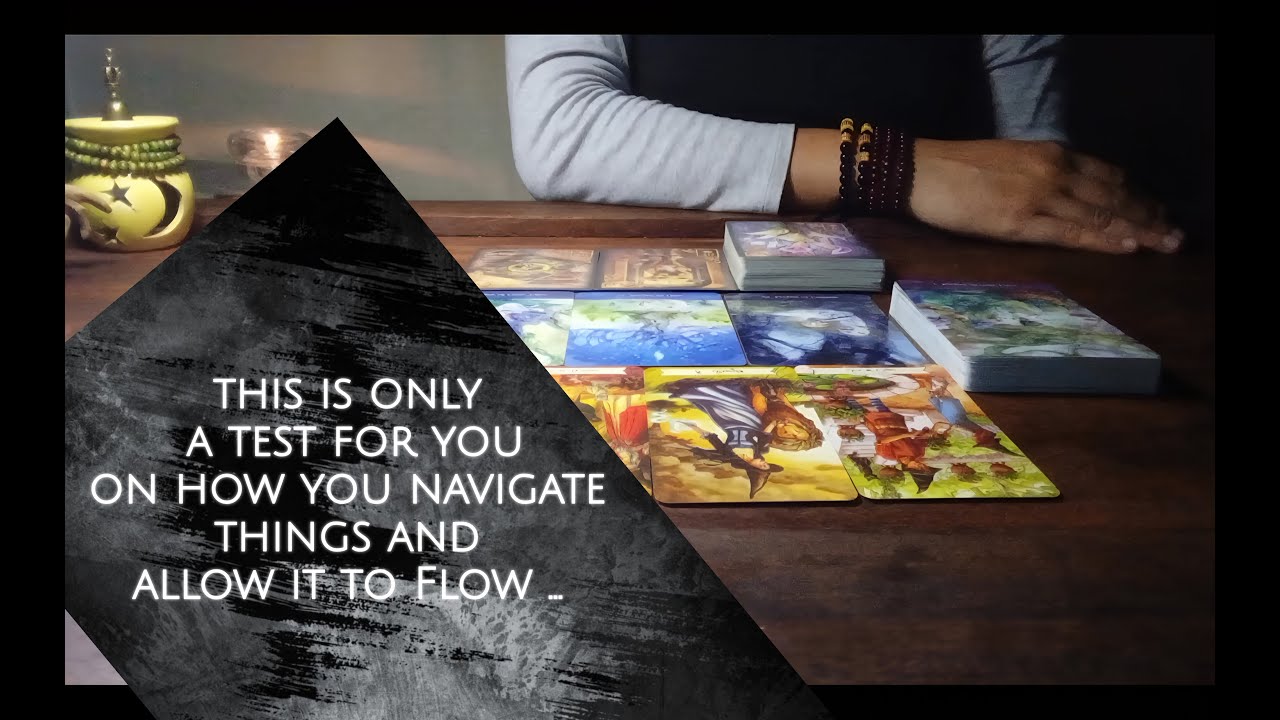 this is only a test for you, on how you navigate things and allow it to ...
