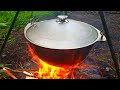 Отдых на природе с палаткой целую неделю. Готовим шулюм на костре в казане под ливень Mp3 Song