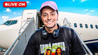 VOLTEI! CONTANDO TUDO DA VIAGEM | REACTS + GAMEPLAY 🔴 CORINGA AO VIVO